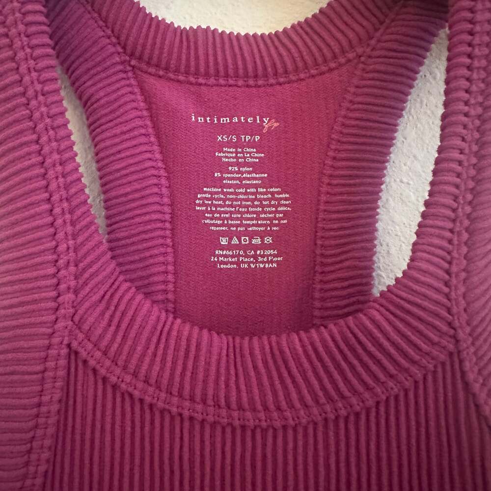 Free‎ People "Intimately" Ribbed Seamless Tank - Picture 3 of 4